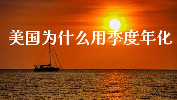 美国为什么用季度年化_https://wap.lxcailiao.com_财务管理_第1张