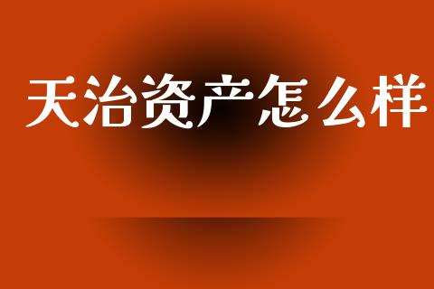 天治资产怎么样_https://wap.lxcailiao.com_股权投资_第1张
