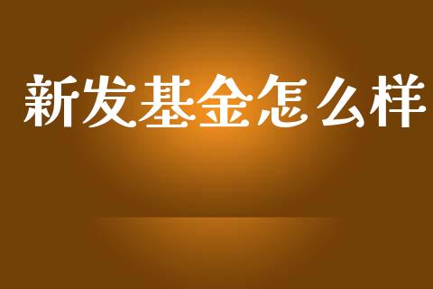 新发基金怎么样_https://wap.lxcailiao.com_财务管理_第1张